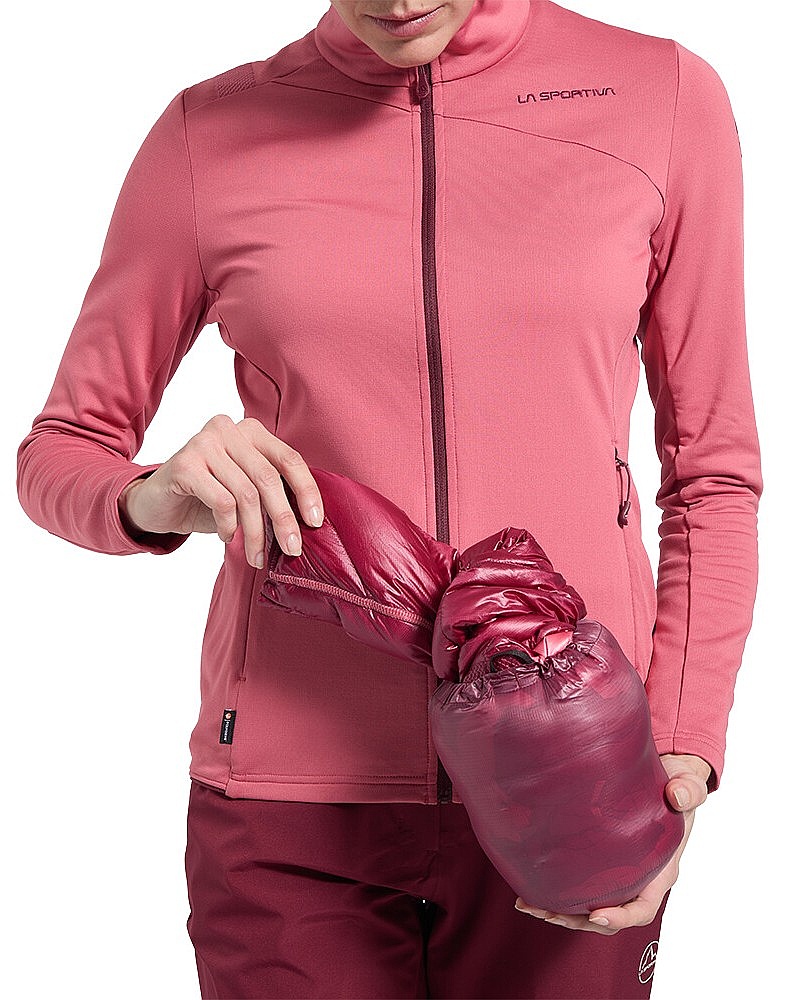 jacket La Sportiva Lumina 300 Down - Redwood/Azalea - women´s