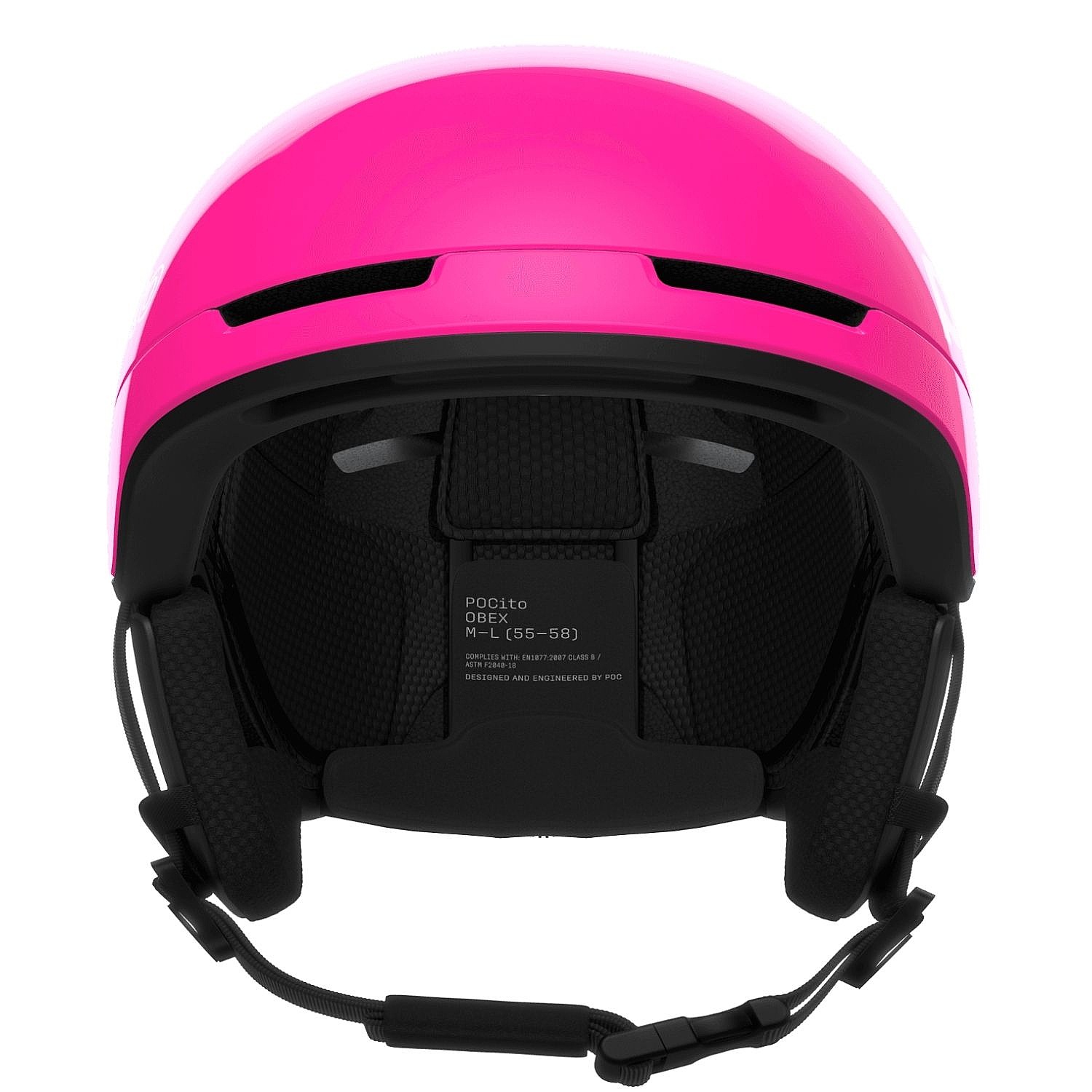 helma Poc POCito Obex Mips - Fluorescent Pink - unisex junior
