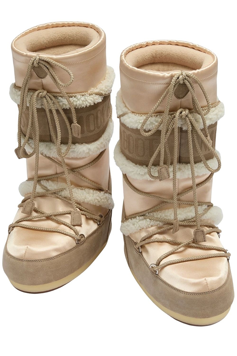 shoes Moon Boot Icon Pearly Plus - Pale Peach/Sand - women´s