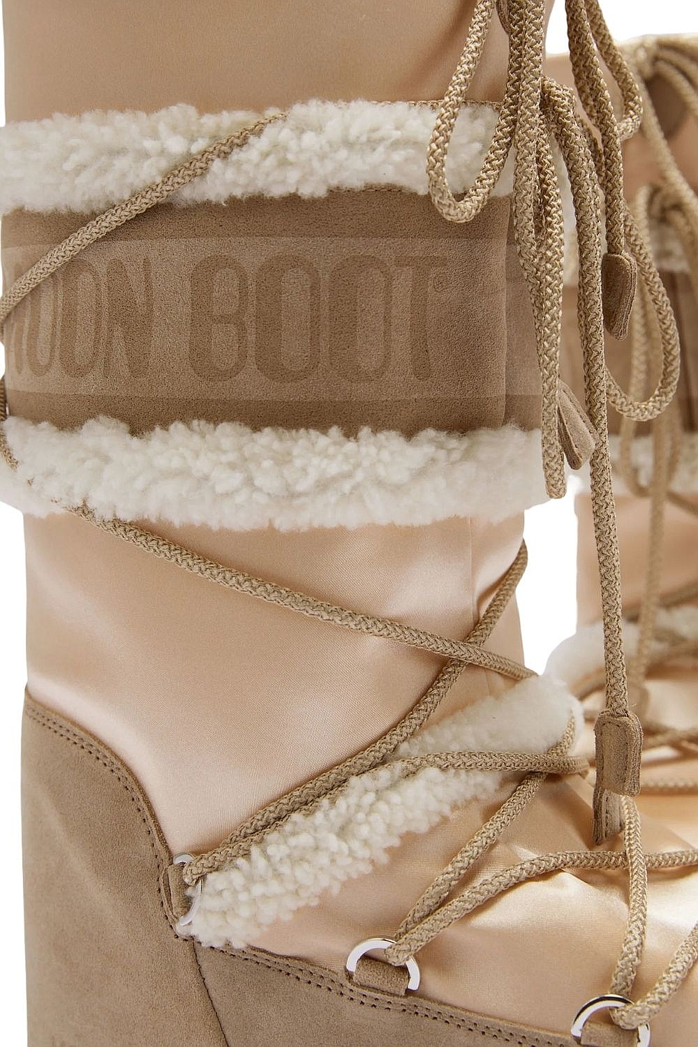 shoes Moon Boot Icon Pearly Plus - Pale Peach/Sand - women´s