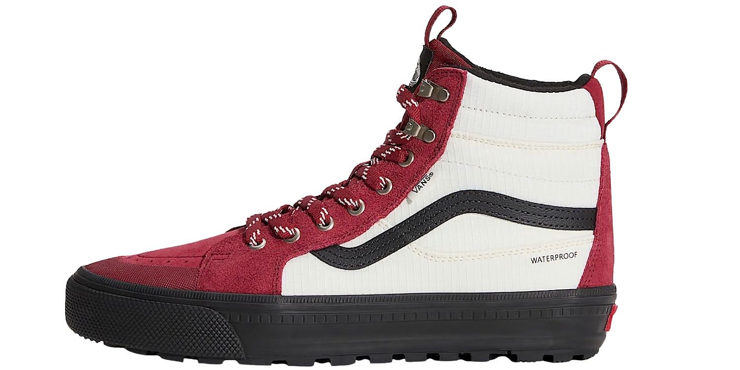 topánky Vans Sk8-Hi Waterproof Insulated MTE - Ripstop Bordeaux