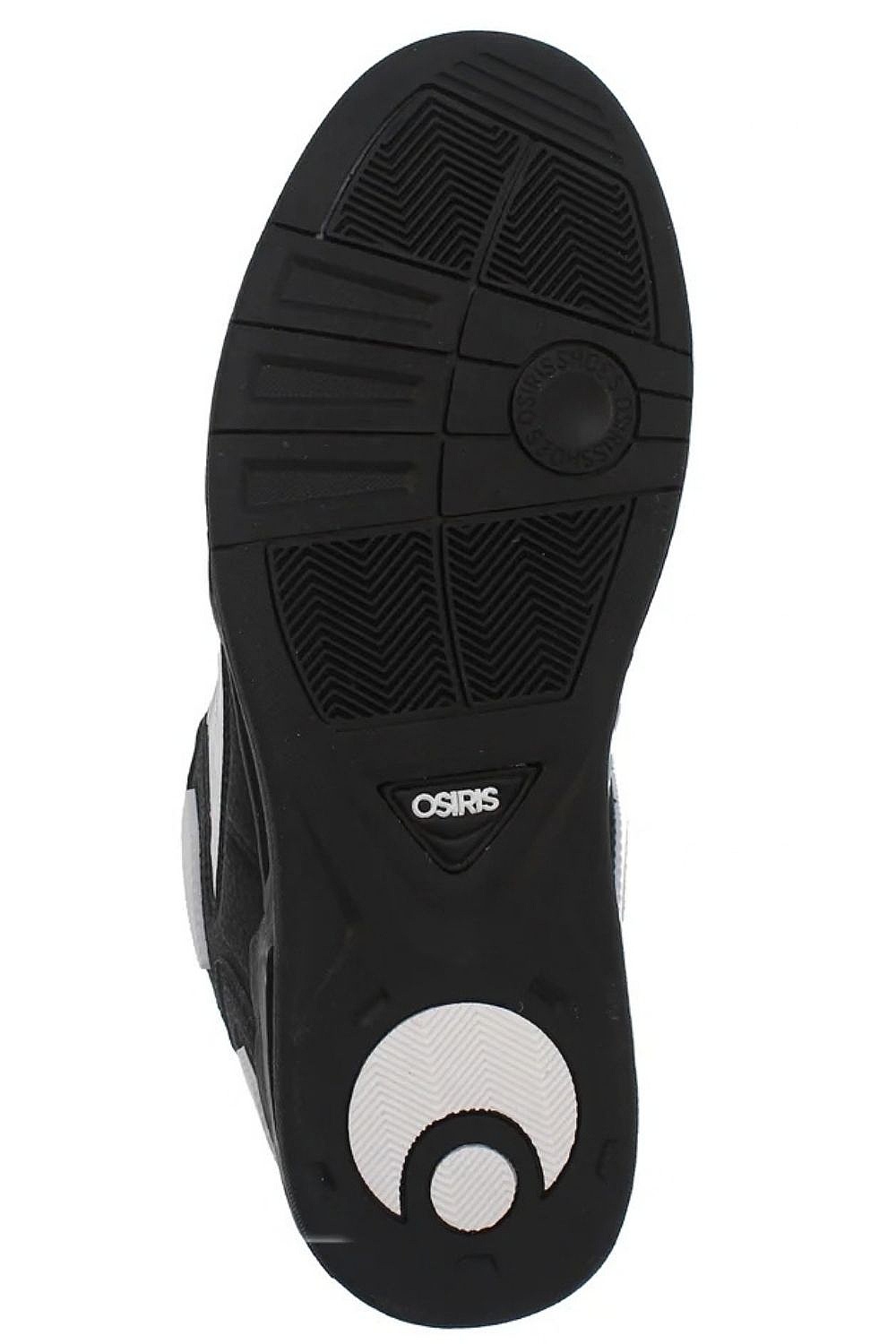 topánky Osiris Peril - Charcoal/White/Black - men´s