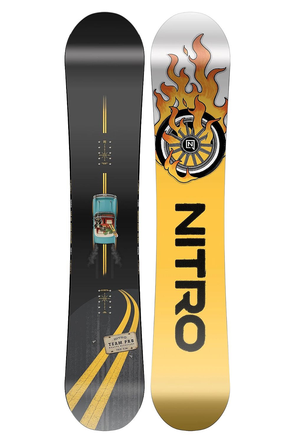 snowboard Nitro Team Pro Marcus Kleveland Camber Wide - Assorted - men´s