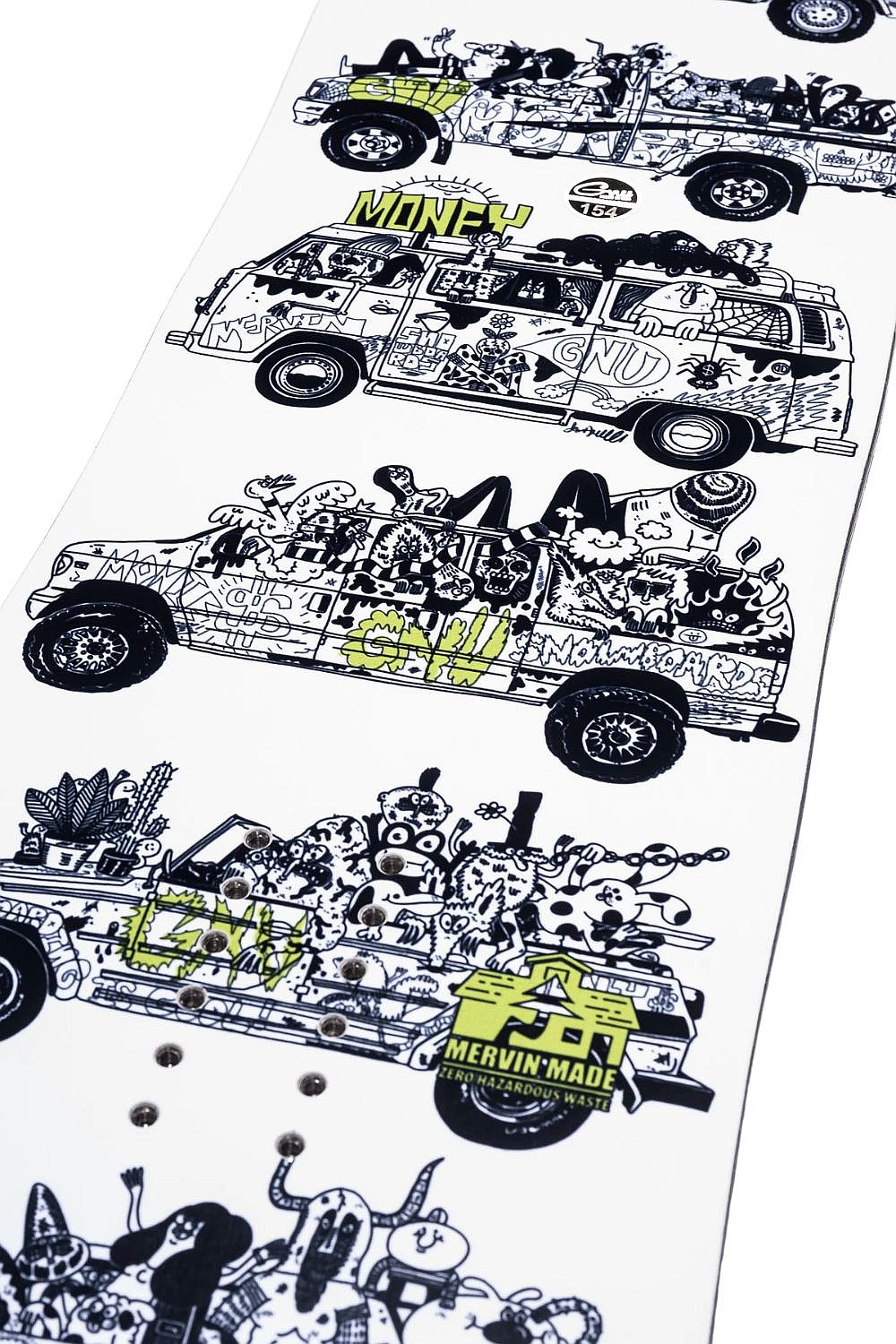 snowboard GNU Money C2E Wide - Assorted - men´s