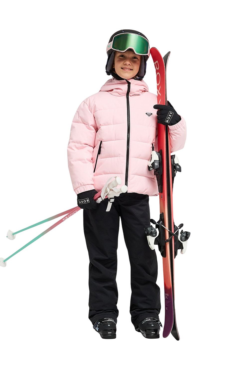 veste Roxy Snowyhill Puffy - MDA0/Rose Shadow - girl´s