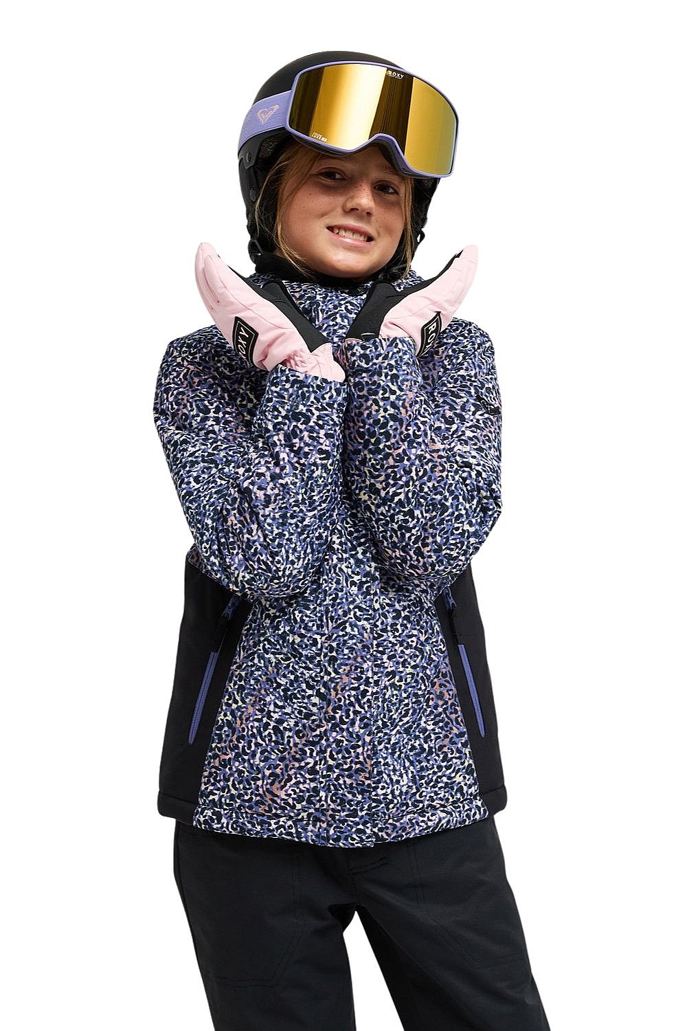 veste Roxy Snowflare - XPWB/True Black Wildin Out Rg - girl´s
