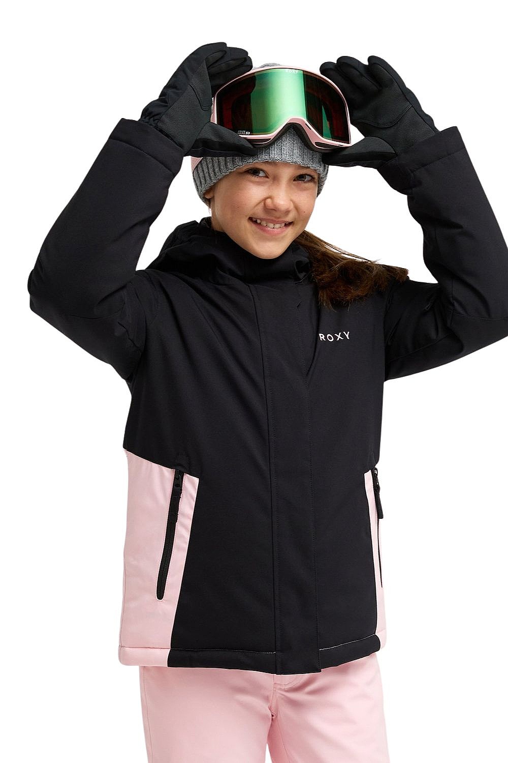 veste Roxy Snowflare - KVJ0/True Black - girl´s