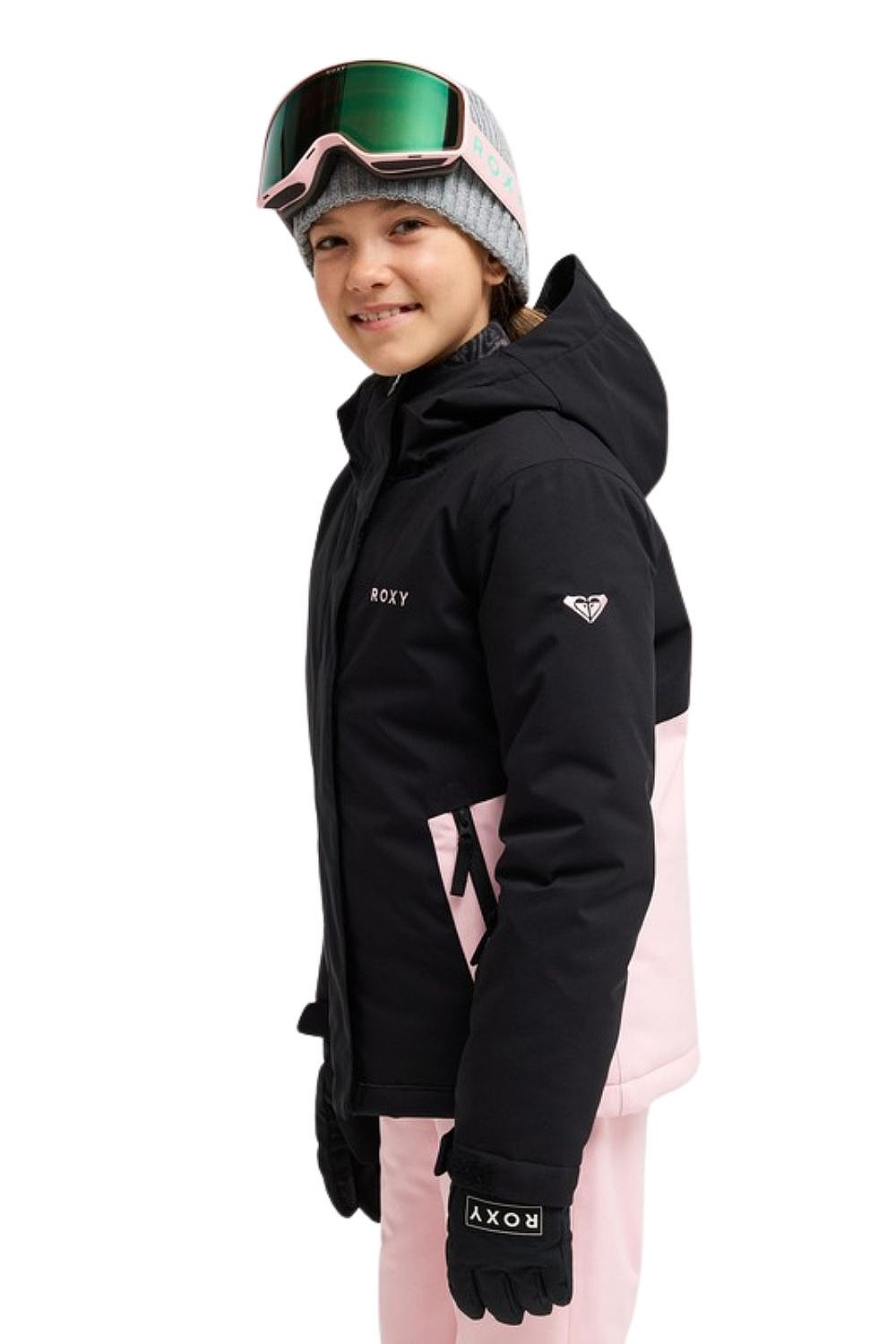 veste Roxy Snowflare - KVJ0/True Black - girl´s
