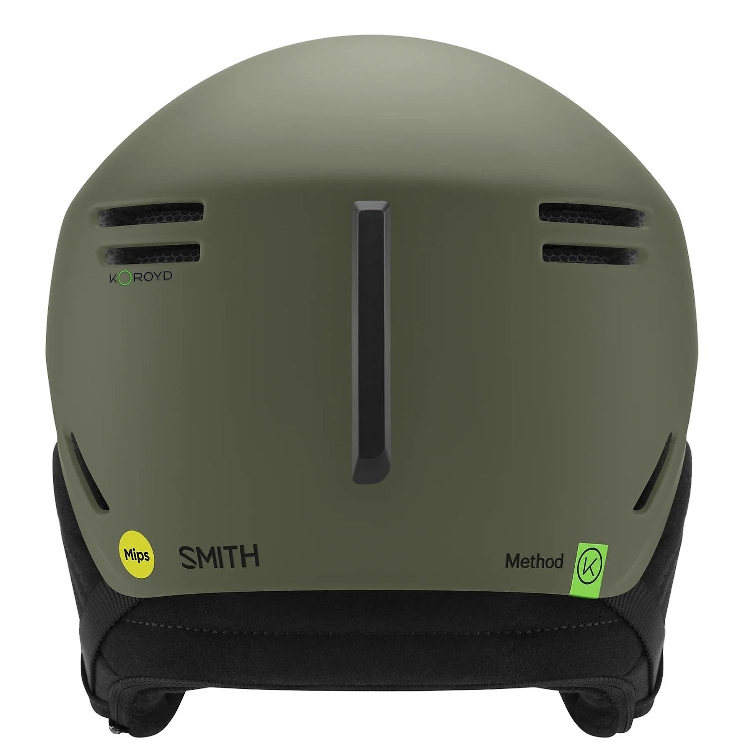 helma Smith Method Mips - Matte Fatigue Green
