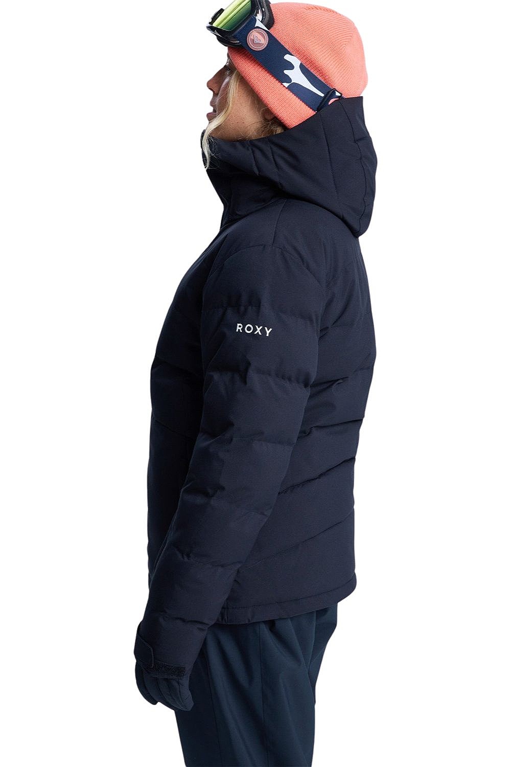 bunda Roxy Snowyhill Puffy - KVJ0/True Black - women´s