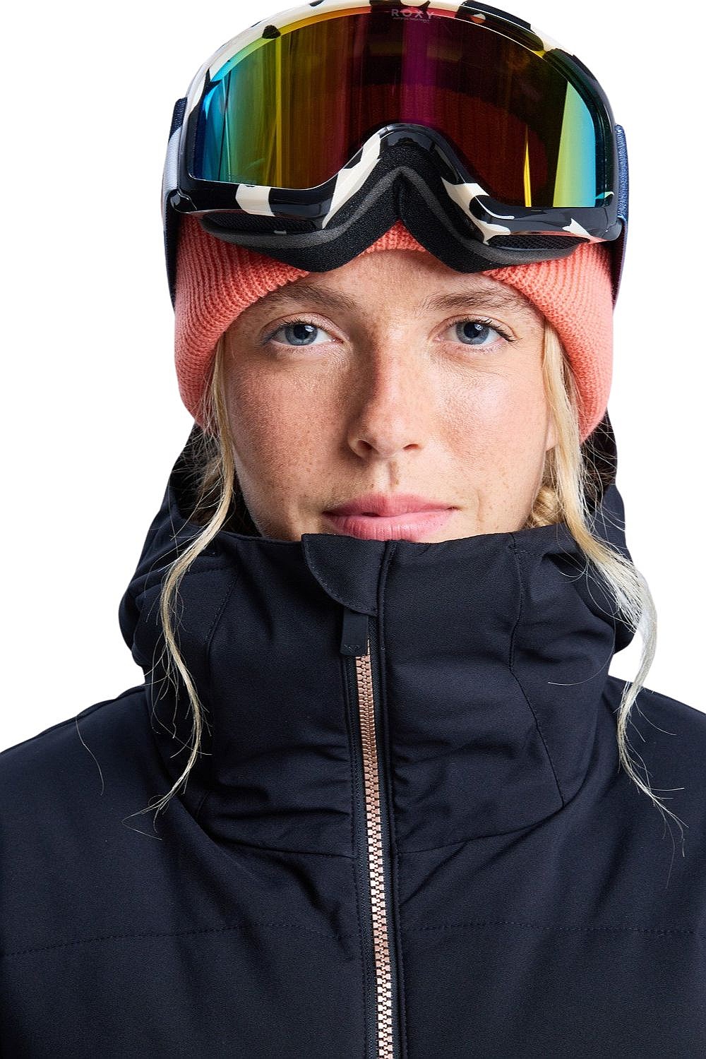 bunda Roxy Snowyhill Puffy - KVJ0/True Black - women´s