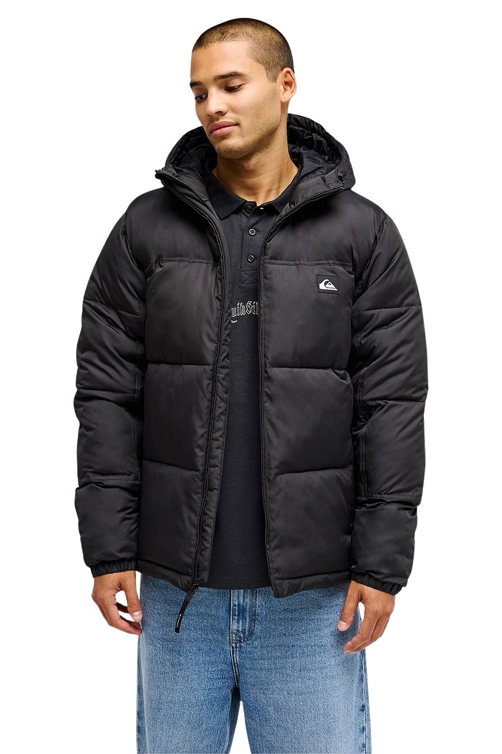 Jacke Quiksilver Cold Days Hoodie - KVJ0/Black - men´s