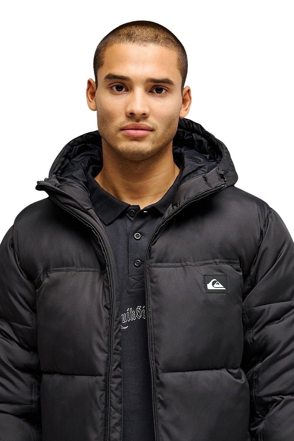 Jacke Quiksilver Cold Days Hoodie - KVJ0/Black - men´s