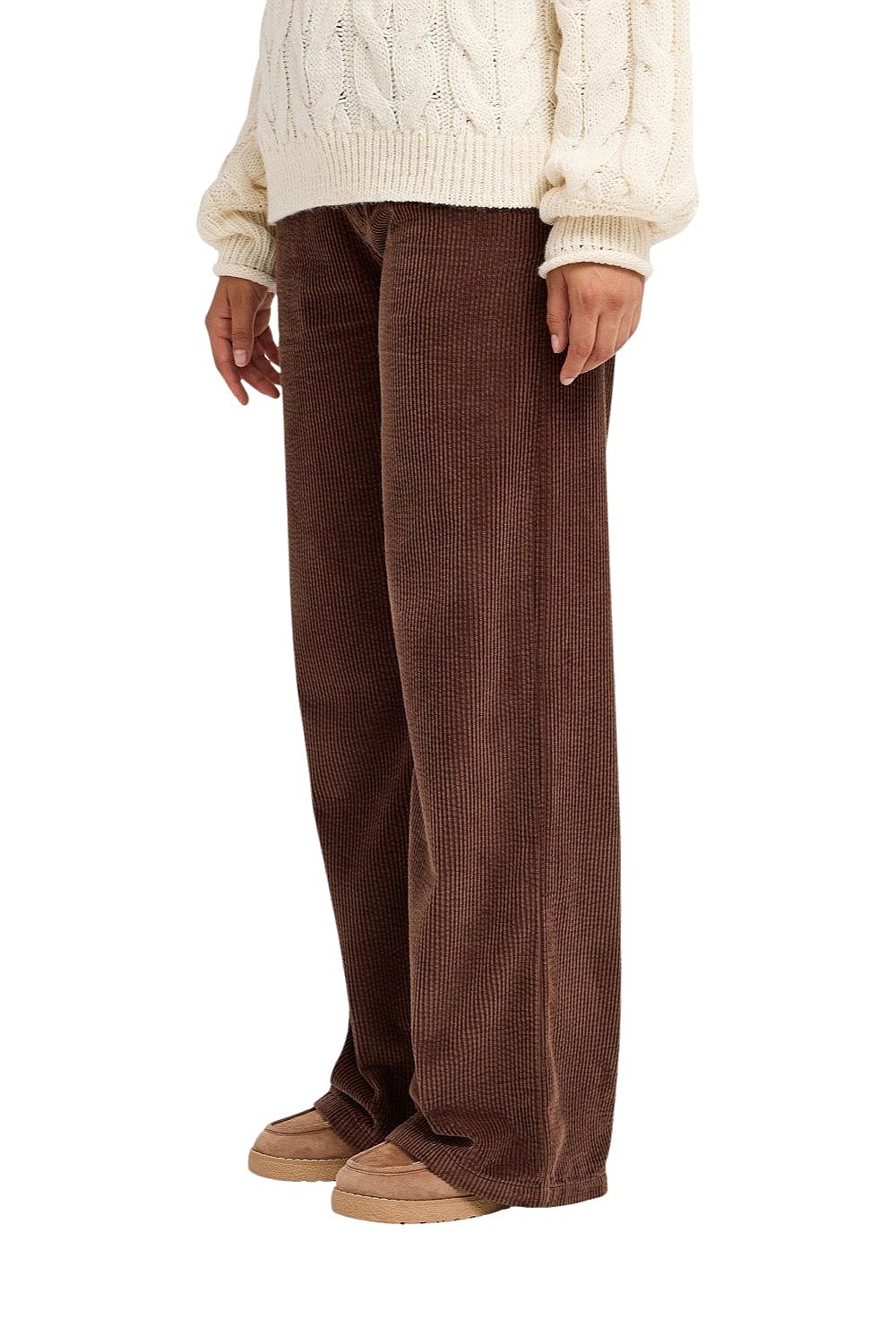 spodnie Roxy Surf Crush Cord - CRZ0/Chestnut - women´s