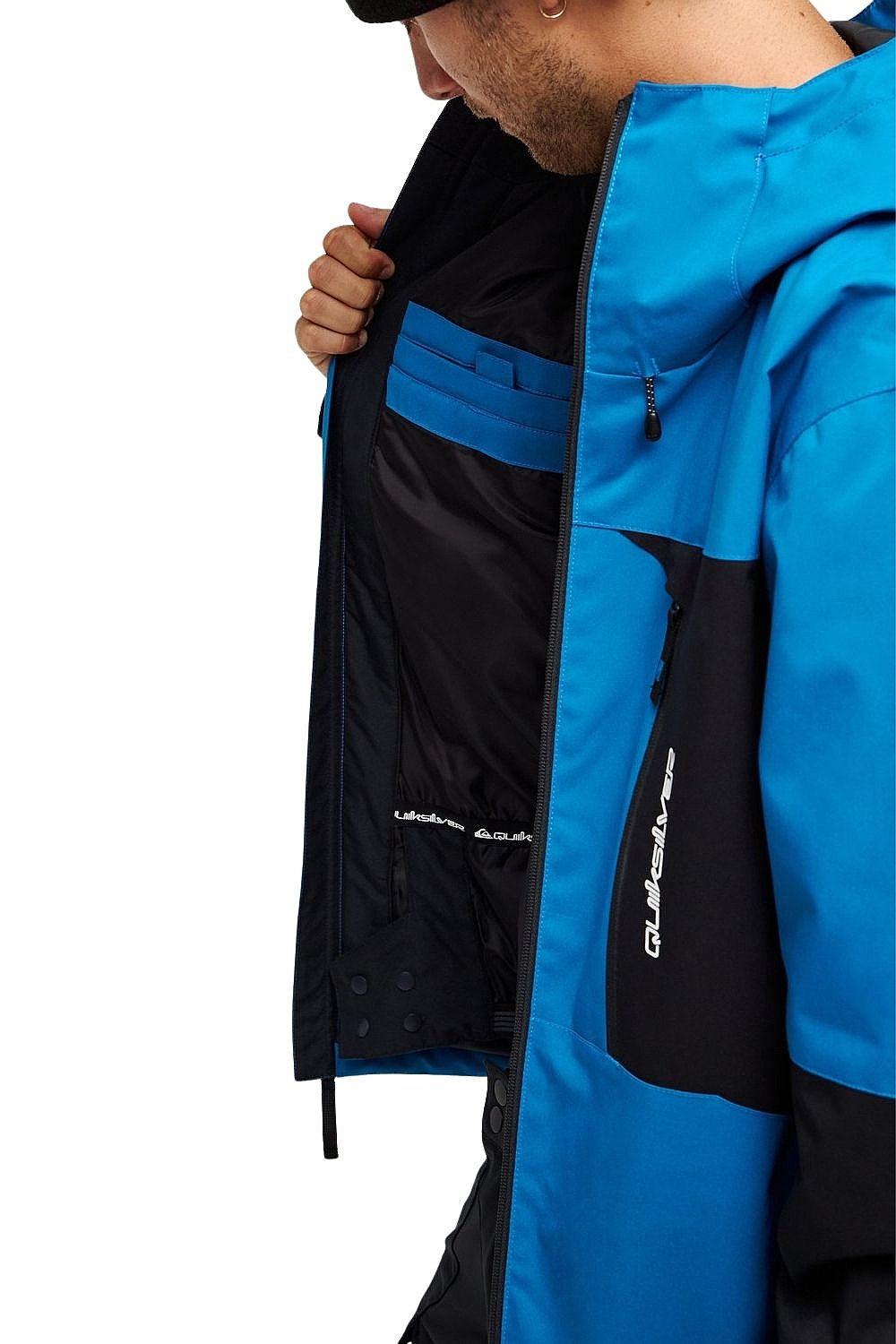kurtka Quiksilver Dawson 10K - BRN0/Seaport - men´s