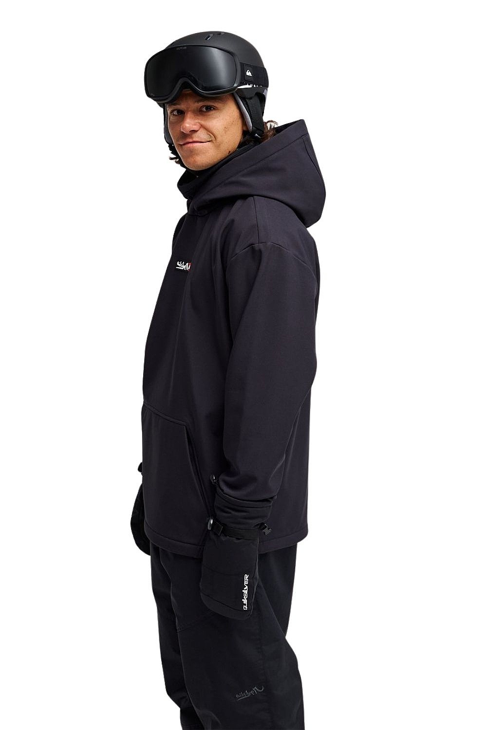 kurtka Quiksilver YG Hoodie Softshell - KVJ0/Black - men´s