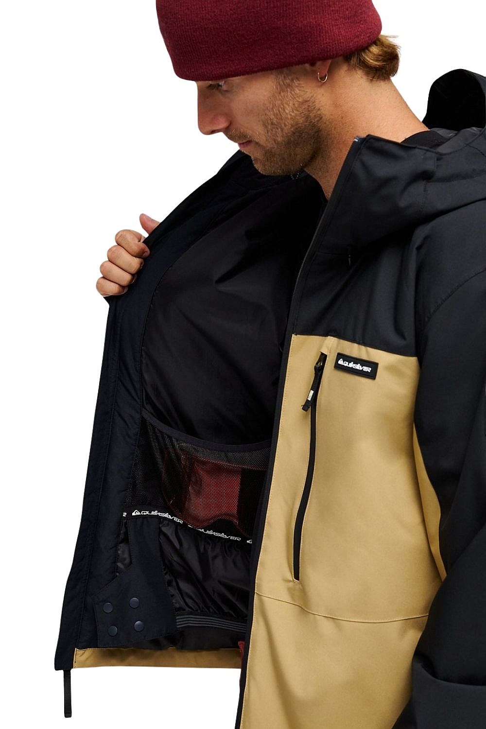 jacket Quiksilver Sycamore 20K - CLM0/Kelp - men´s