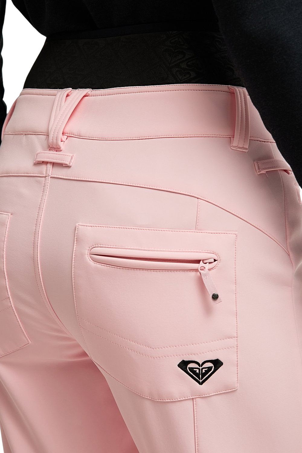spodnie Roxy Rising High - MDA0/Rose Shadow - women´s