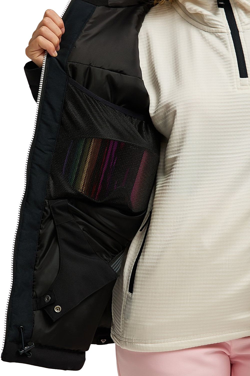 kurtka Roxy Astral Peak - KVJ0/True Black - women´s