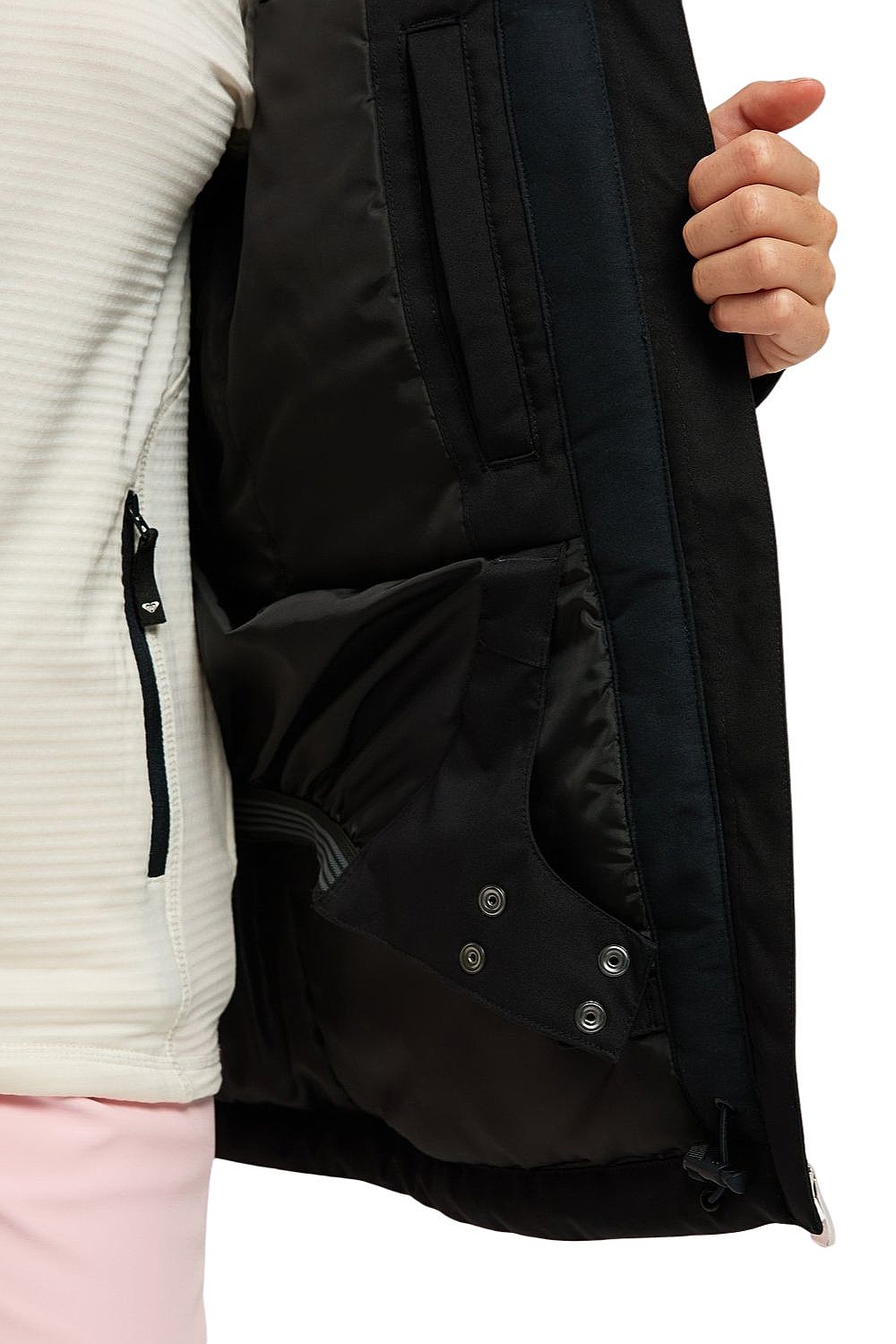 kurtka Roxy Astral Peak - KVJ0/True Black - women´s