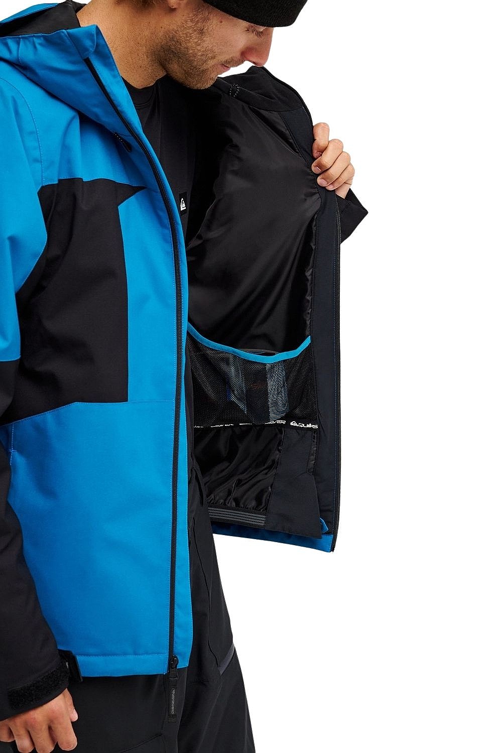 kurtka Quiksilver Dawson 10K - BRN0/Seaport - men´s