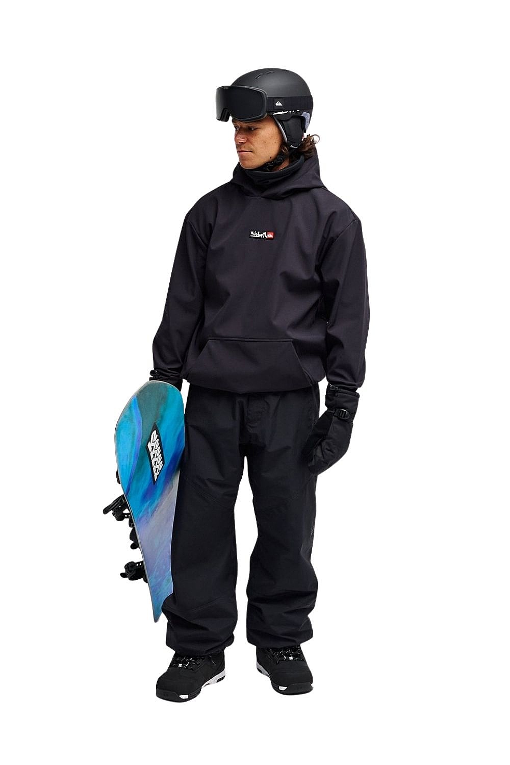 kurtka Quiksilver YG Hoodie Softshell - KVJ0/Black - men´s