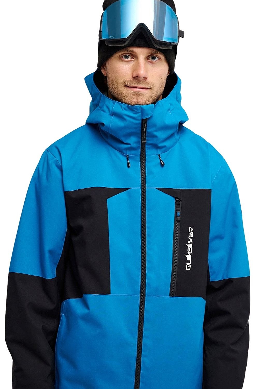 kurtka Quiksilver Dawson 10K - BRN0/Seaport - men´s
