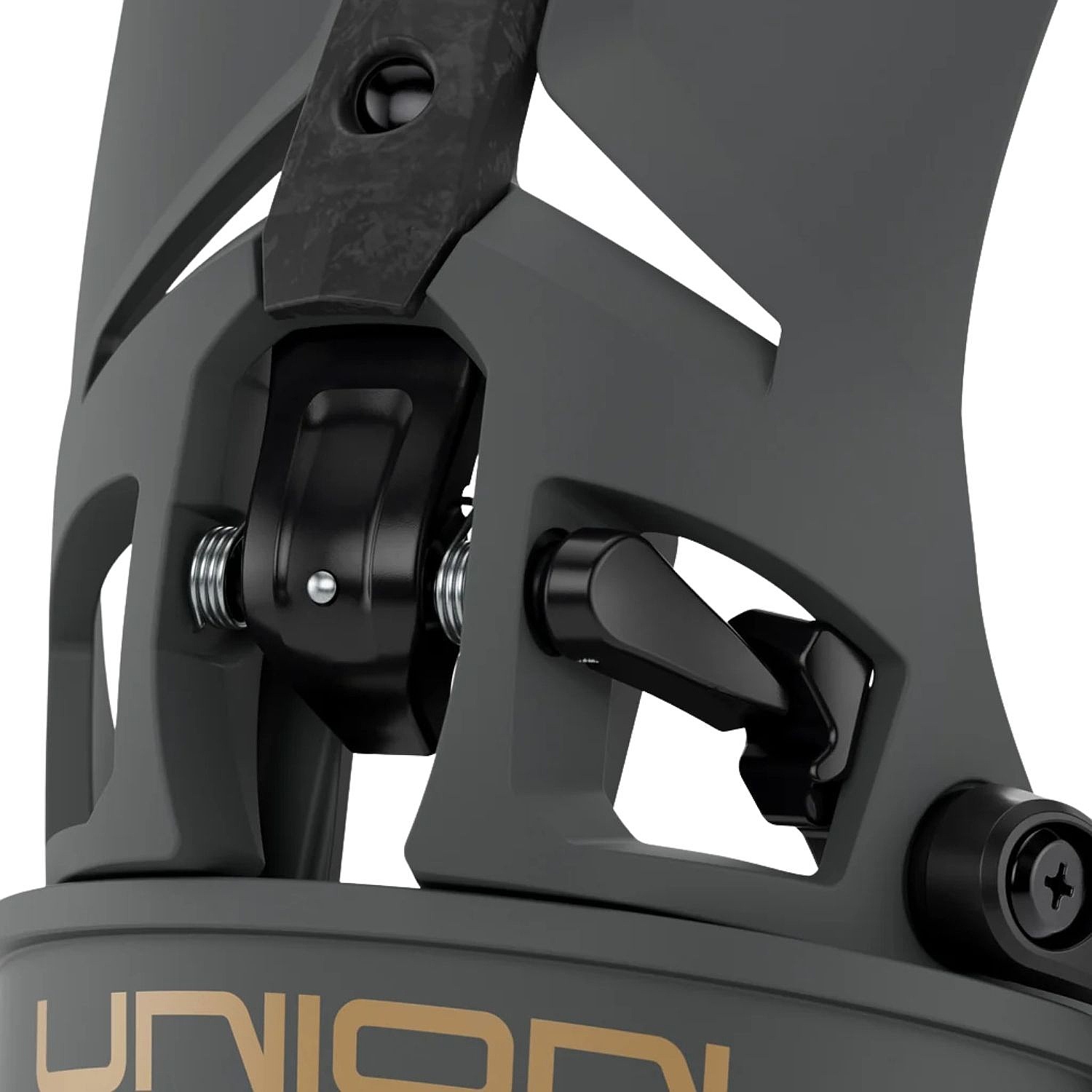 wiązanie Union Atlas Pro Step On - Black - men´s