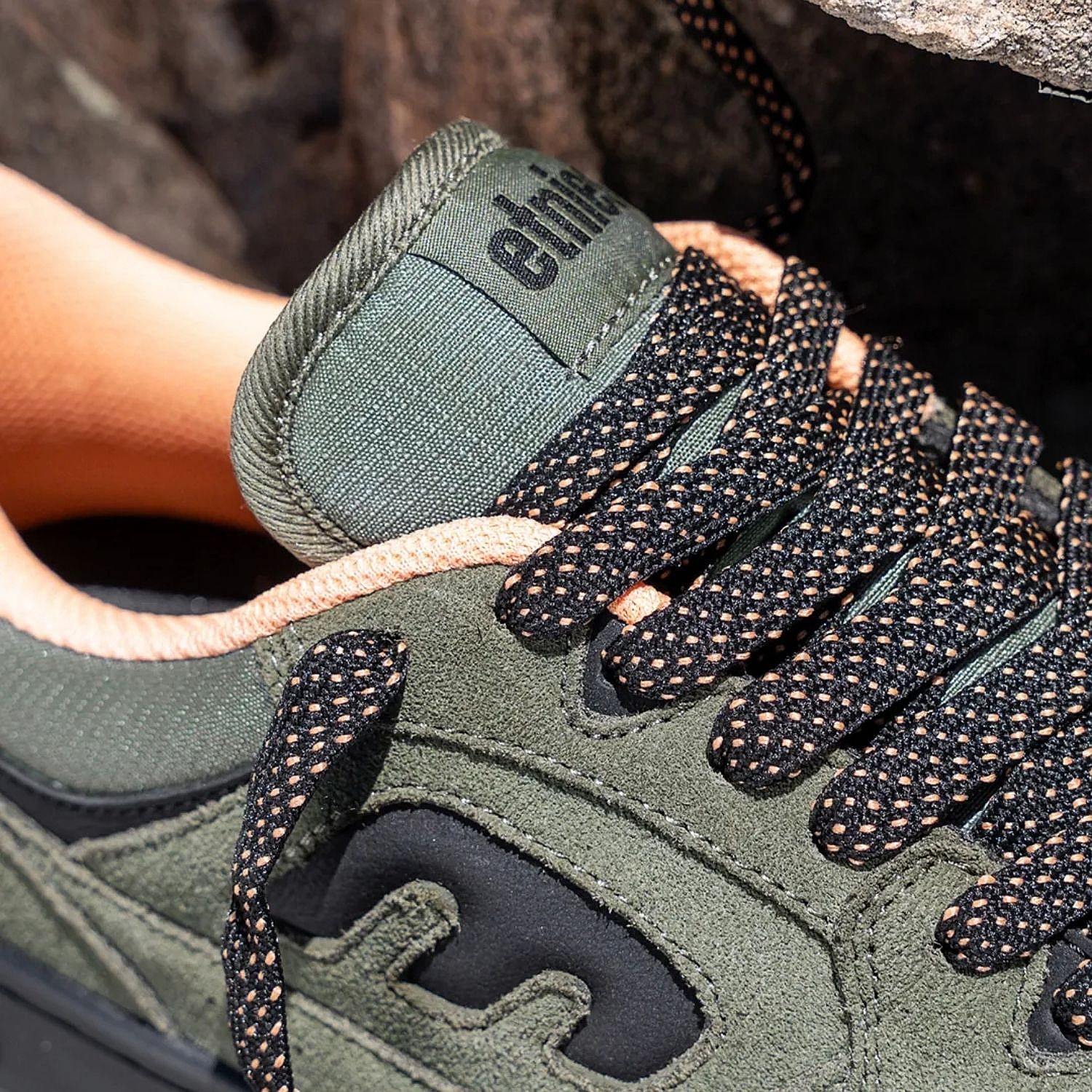 topánky Etnies Loot - Green/Orange - men´s