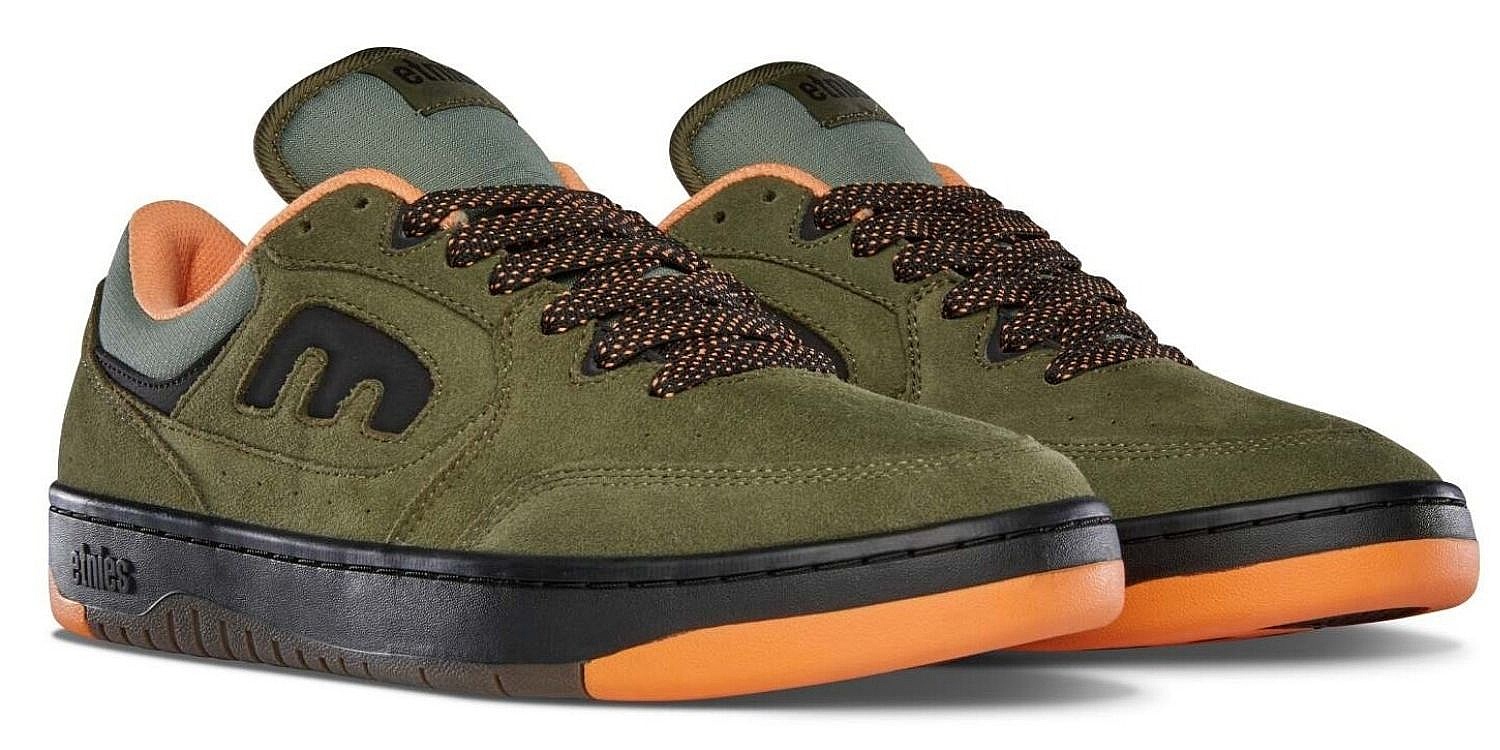 topánky Etnies Loot - Green/Orange - men´s