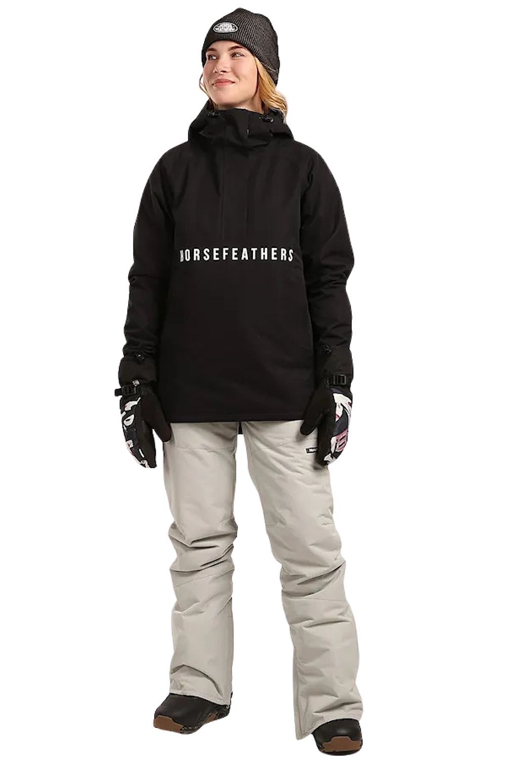 kurtka Horsefeathers Tala - Black - women´s