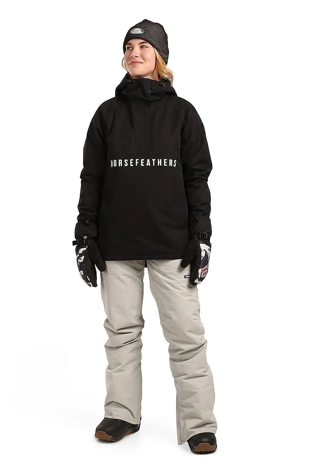 kurtka Horsefeathers Tala - Black - women´s