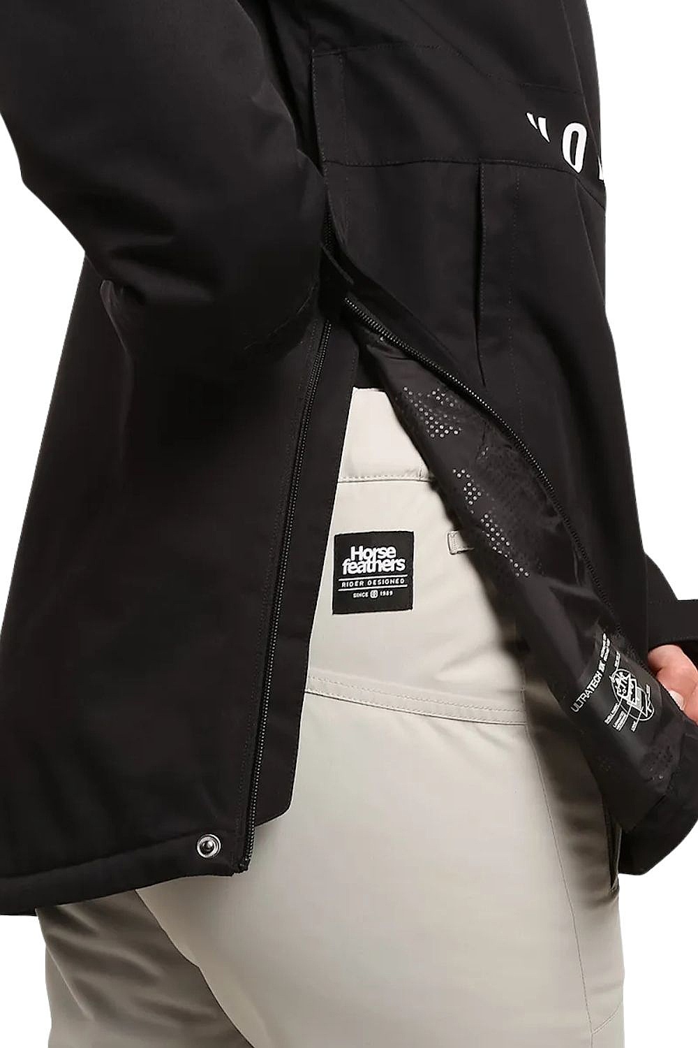 kurtka Horsefeathers Tala - Black - women´s