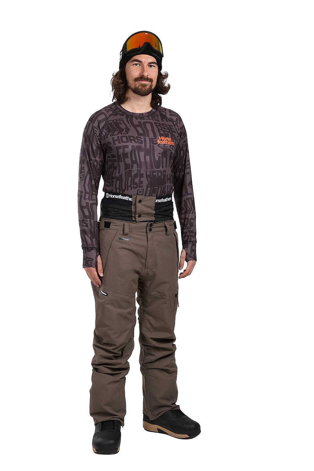 spodnie Horsefeathers Duffy - Tarmac - men´s