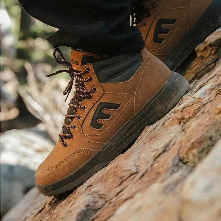 boty Etnies Loot High Wr - Brown/Black