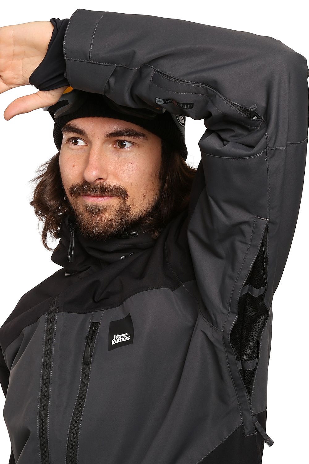 bunda Horsefeathers Recon - Black/Phantom - men´s