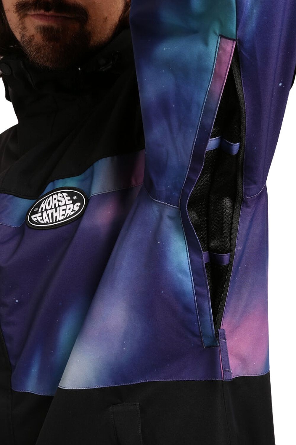 bunda Horsefeathers Morris - Black/Aurora