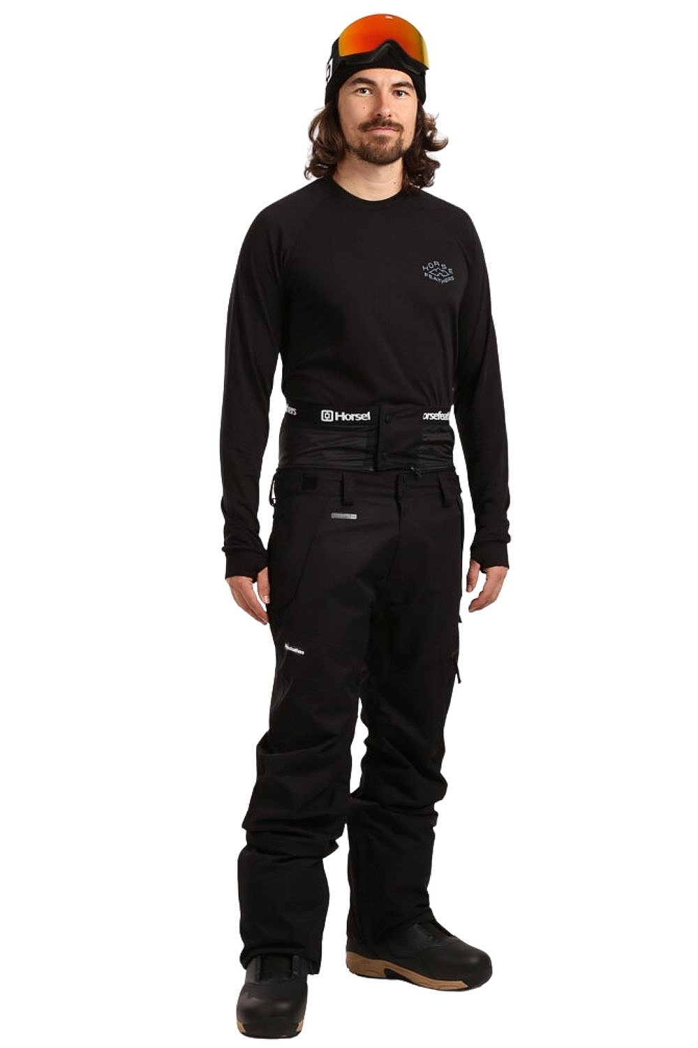kalhoty Horsefeathers Duffy - Black
