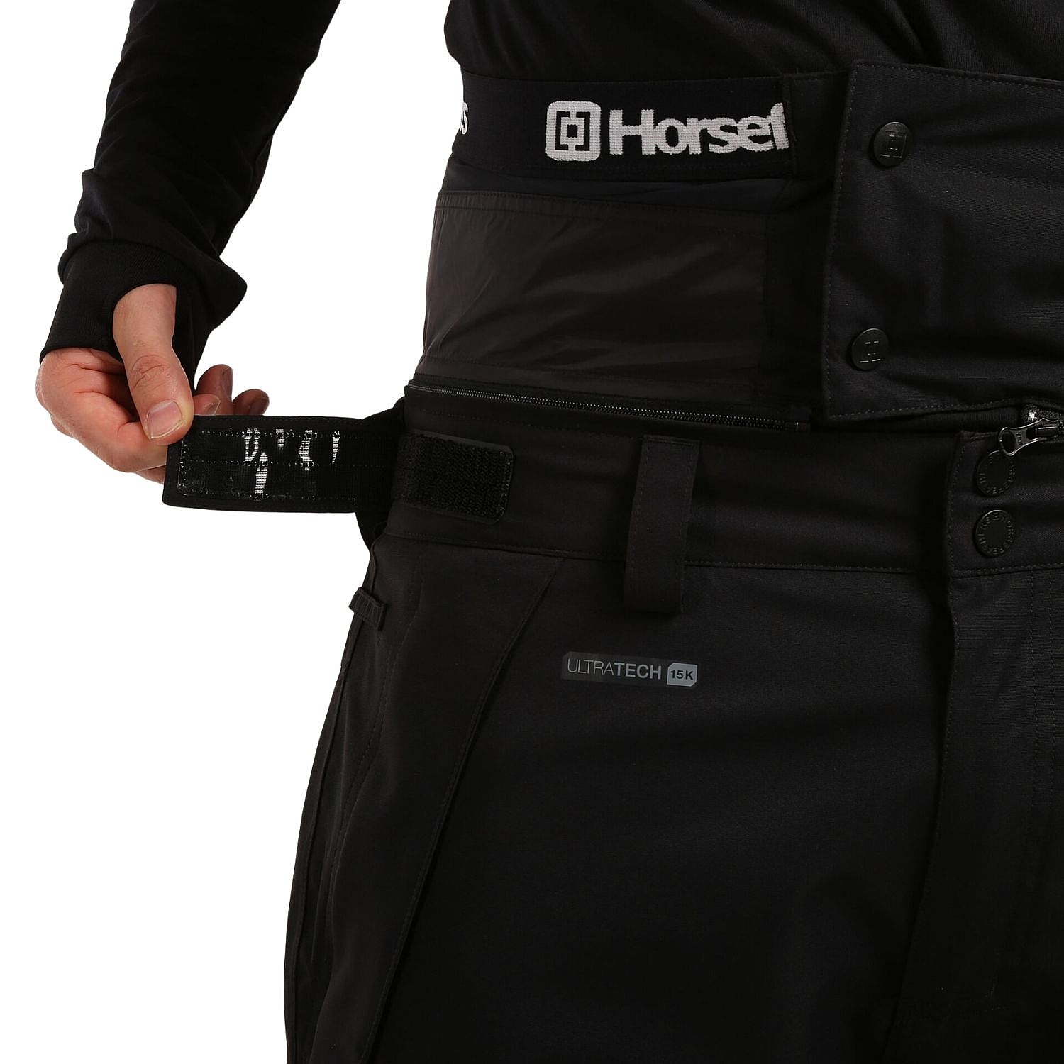 kalhoty Horsefeathers Duffy - Black