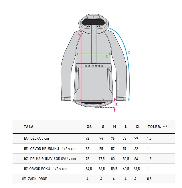 Jacke Horsefeathers Tala - Nomad - women´s