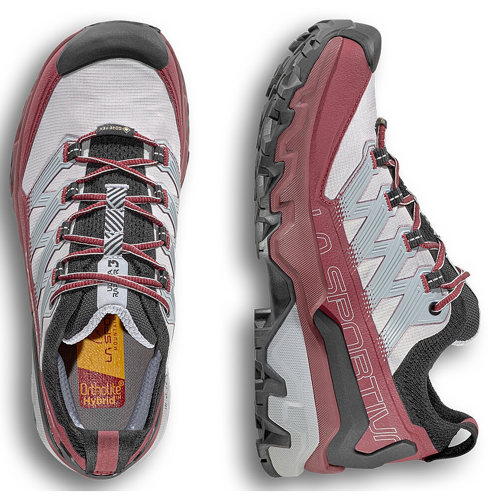 chaussures La Sportiva Ultra Raptor 3 GTX - Cloud/Redwood - women´s