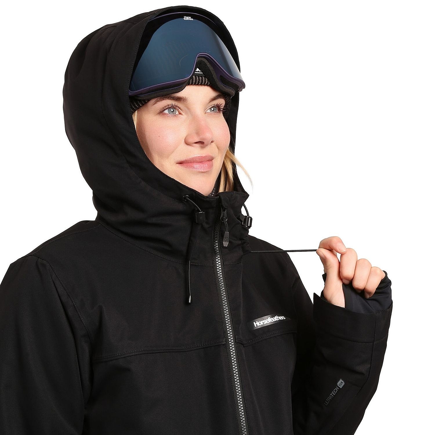 bunda Horsefeathers Kira - Black - women´s