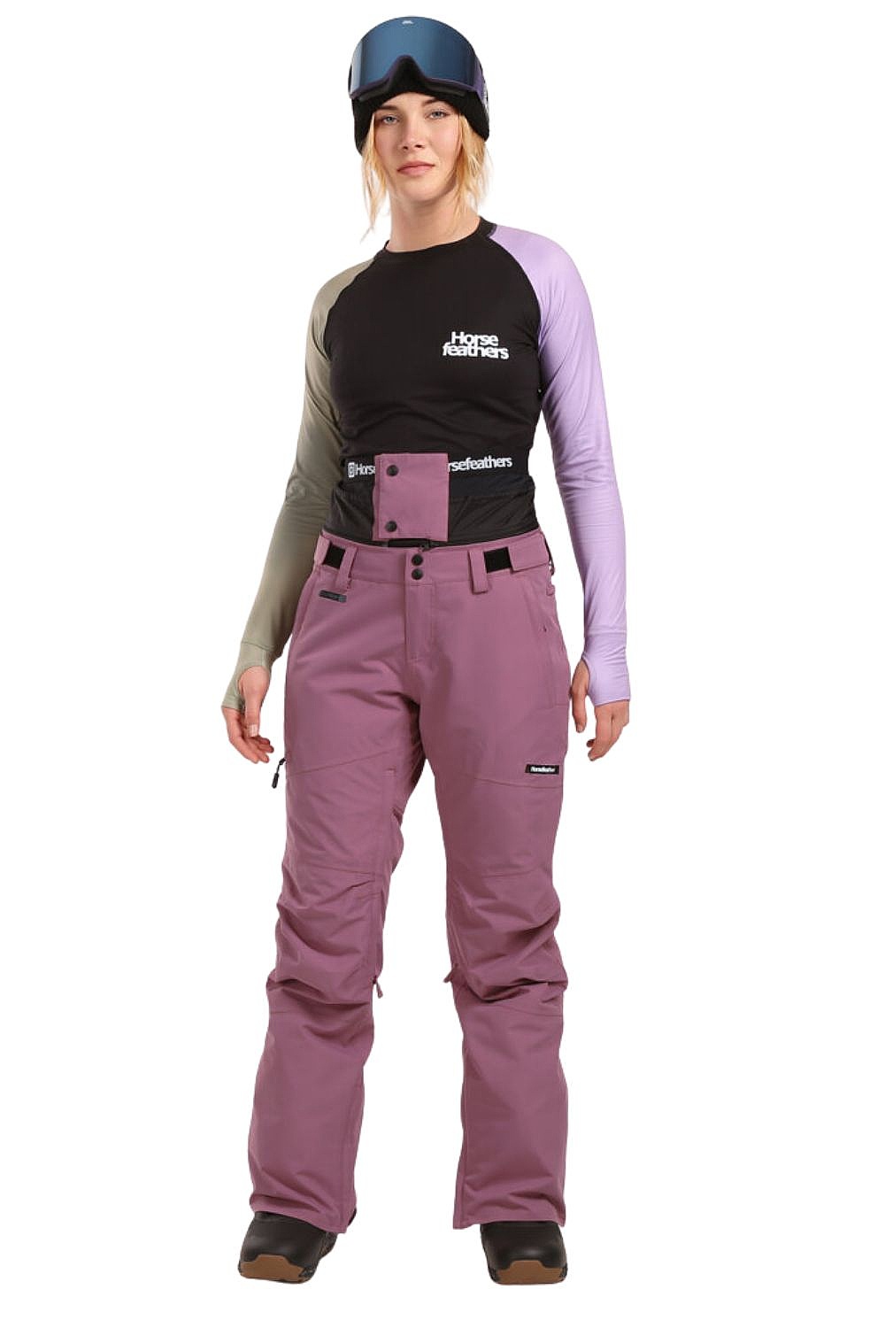Hose Horsefeathers Lotte II Shell - Dusky Orchid - women´s