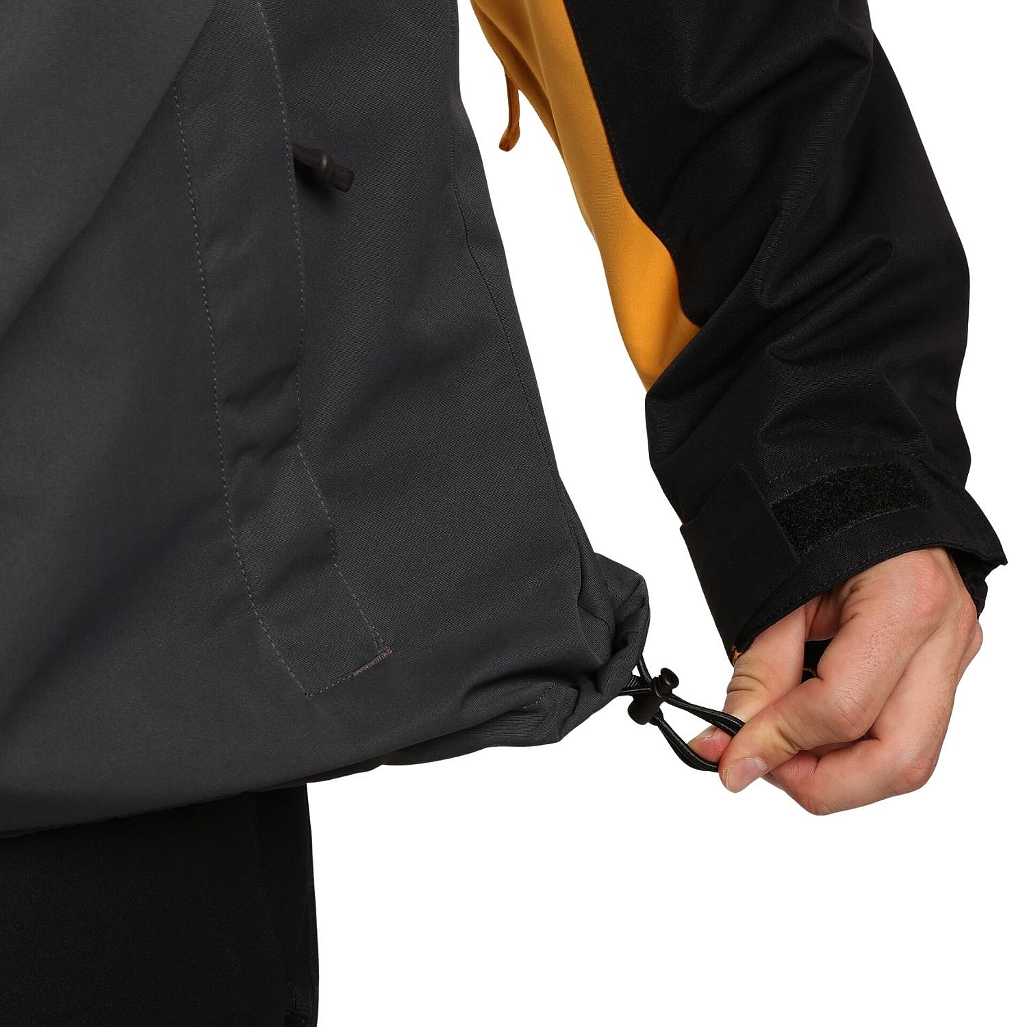 veste Horsefeathers Heston - Black/Yellow Blaze - men´s