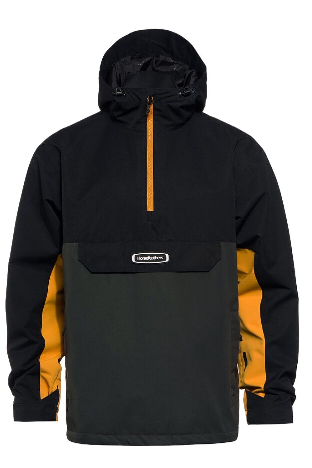 veste Horsefeathers Heston - Black/Yellow Blaze - men´s