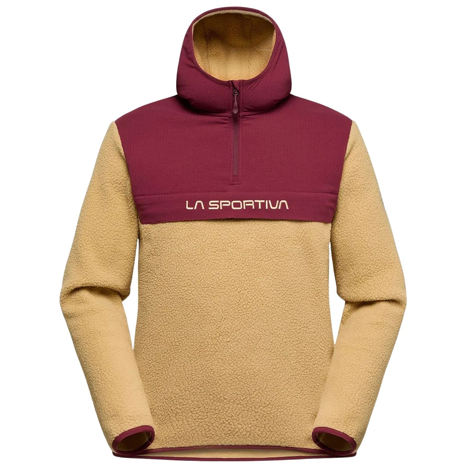 sweatshirt La Sportiva Guidance Sherpa Hoody - Sandstone/Redwood - men´s