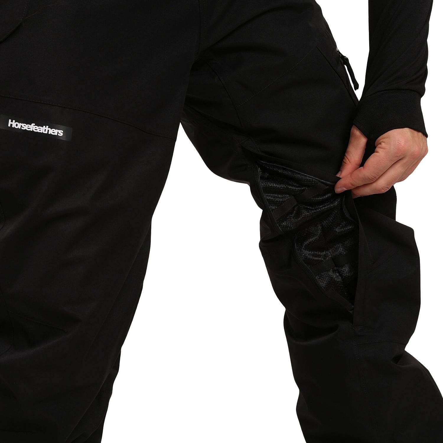 kalhoty Horsefeathers Duffy - Black