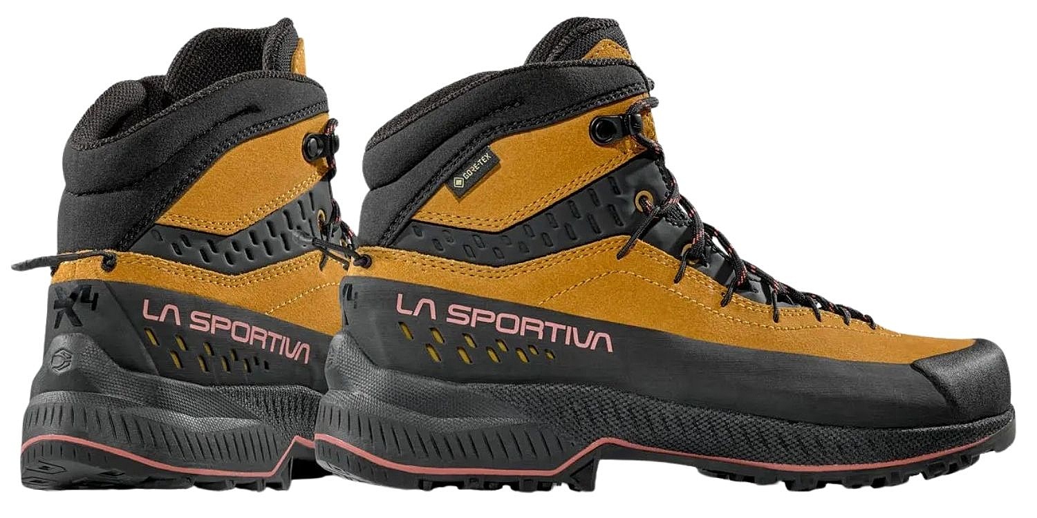 chaussures La Sportiva TX4 Evo Mid GTX - Wood/Mineral Red - women´s