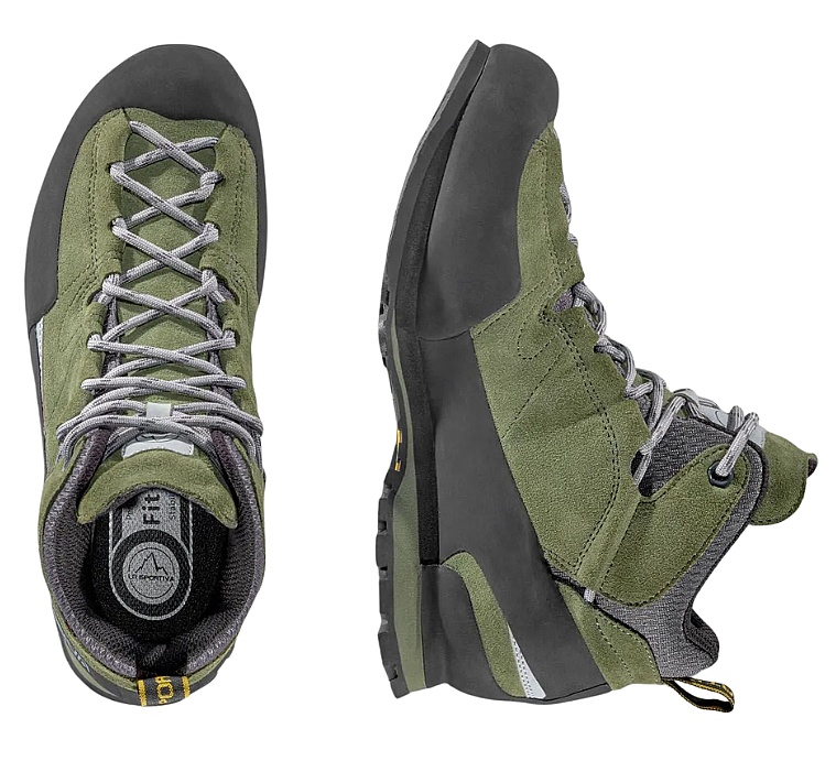 buty La Sportiva Boulder X Mid GTX - Cypress/Cloud - men´s