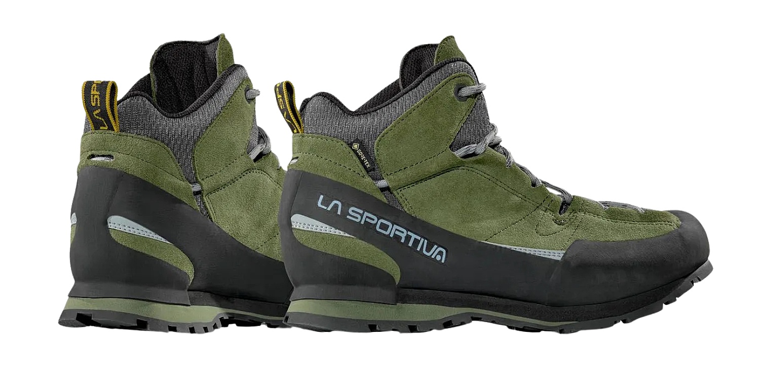 buty La Sportiva Boulder X Mid GTX - Cypress/Cloud - men´s